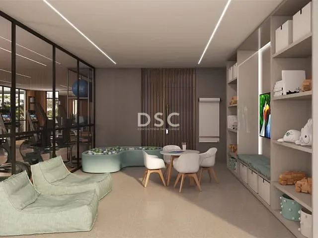Apartamento com 186m² 2 quartos e 3 banheiros, à venda, no bairro Cabral em Curitiba