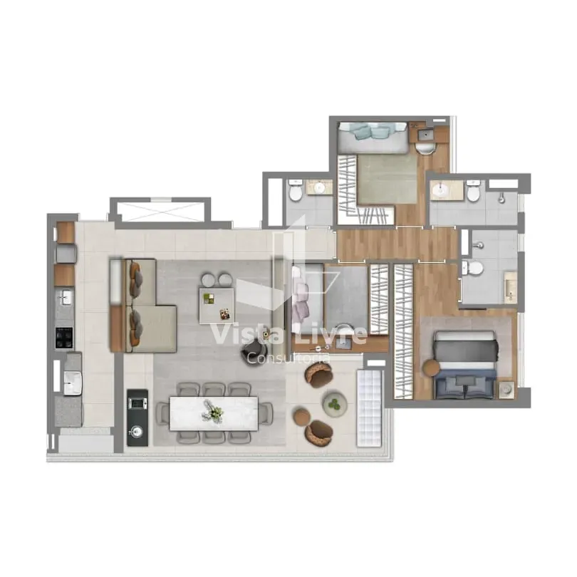 Apartamento, 3 quartos, 109 m² - Foto 18