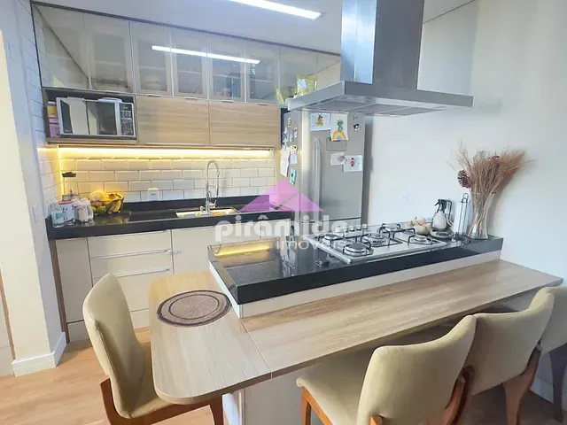 Apartamento com 55m² 2 quartos e 2 banheiros, à venda, no bairro Parque Industrial em São José dos Campos