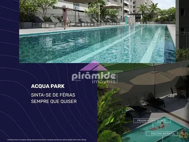 Apartamento 3 quartos e 2 banheiros, à venda, no bairro Parque Industrial em São José dos Campos