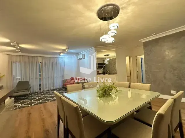 Apartamento com 169m² 3 quartos e 5 banheiros, à venda, no bairro Brooklin Paulista em São Paulo