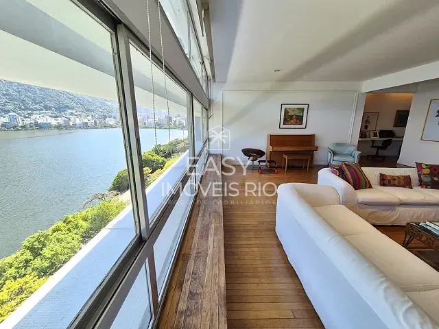 Apartamento com 240m² 4 quartos e 4 banheiros, à venda, no bairro Lagoa em Rio de Janeiro