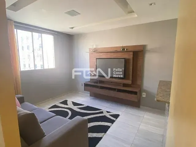 Apartamento 2 quartos e 1 banheiro, para alugar, no bairro Industrial em Camaçari
