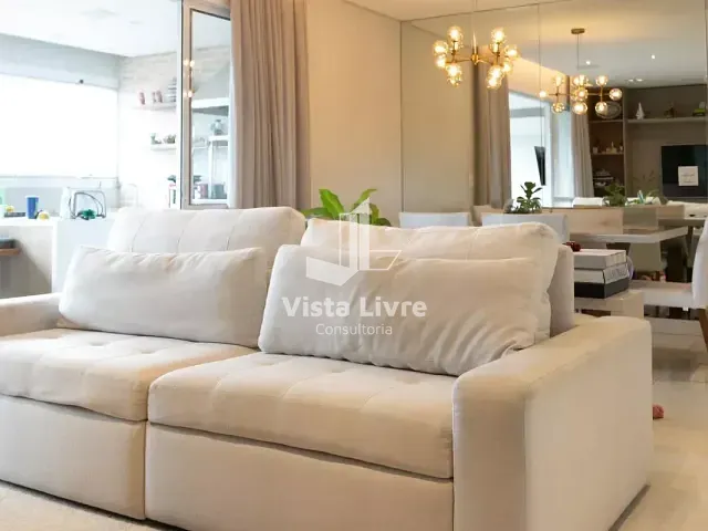 Apartamento com 124m² 3 quartos e 4 banheiros, à venda, no bairro Jardim da Glória em São Paulo