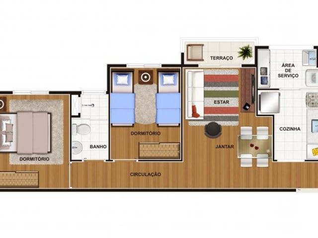 Foto do Apartamento - Apartamento residencial para locação, Conjunto Residencial Trinta e Um de Março, São José dos Campos. | INDEPENDENCE NEGOCIOS IMOBILIARIOS LTDA