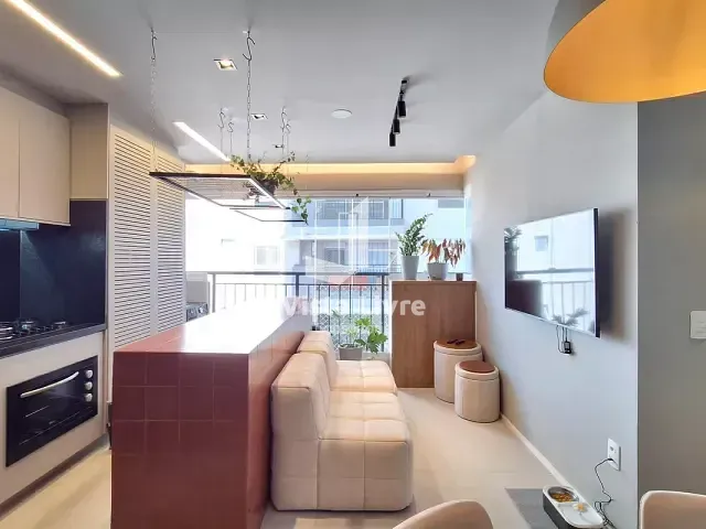 Apartamento com 42m² 2 quartos e 1 banheiro, à venda, no bairro Barra Funda em São Paulo
