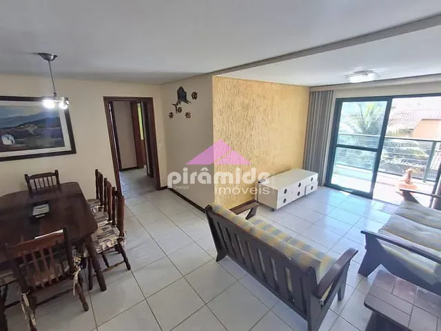 Apartamento com 110m² 3 quartos e 2 banheiros, à venda, no bairro Prainha em Caraguatatuba