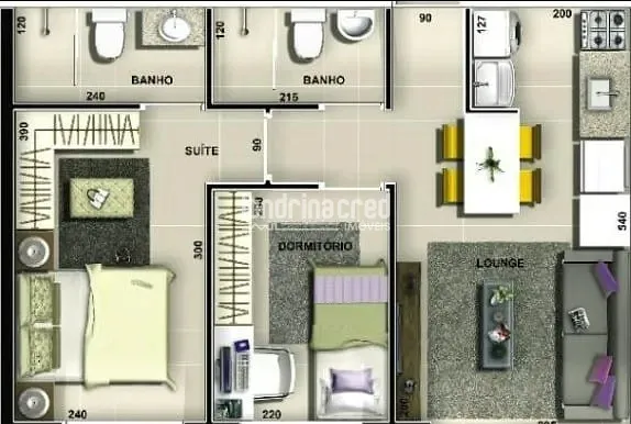 Apartamento, 2 quartos, 10 m² - Foto 6