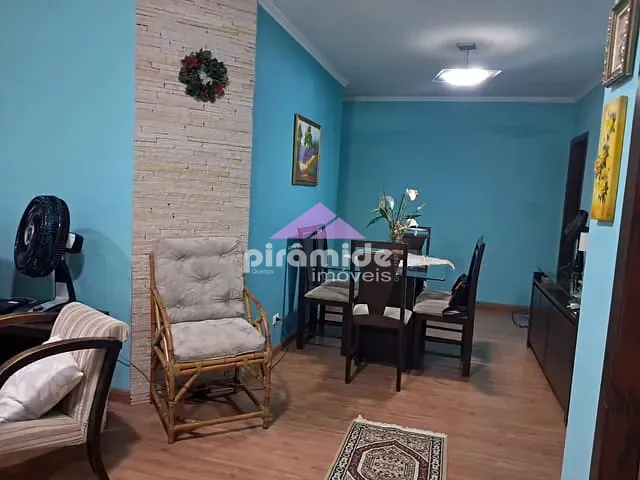 Apartamento com 99m² 3 quartos e 2 banheiros, à venda, no bairro Jardim São Dimas em São José dos Campos