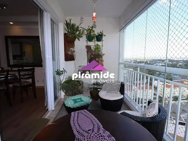 Apartamento com 99m² 3 quartos e 2 banheiros, à venda, no bairro Vila Industrial em São José dos Campos