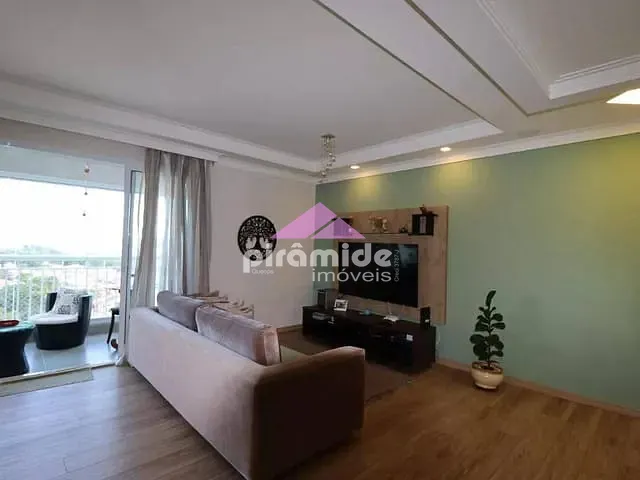 Apartamento com 99m² 3 quartos e 2 banheiros, à venda, no bairro Vila Industrial em São José dos Campos