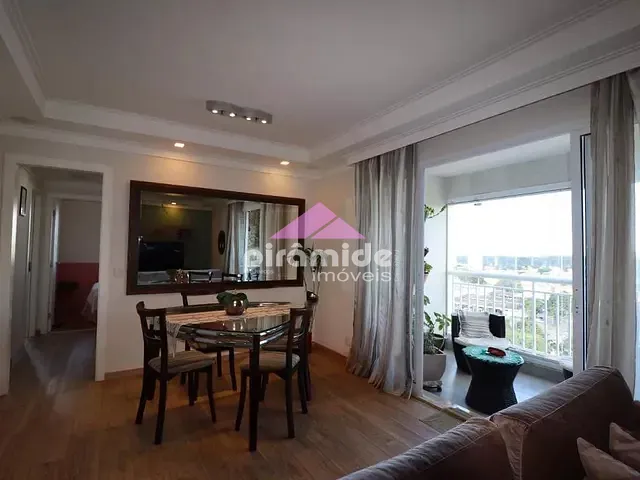 Apartamento com 99m² 3 quartos e 2 banheiros, à venda, no bairro Vila Industrial em São José dos Campos