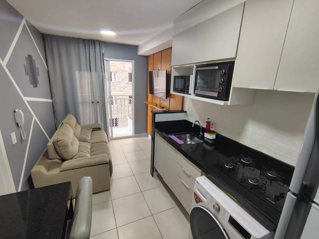 Foto do Apartamento - 🚀 More com Estilo e Praticidade! Studio de 28m² no Belém, Perto de Tudo e com Estrutura Completa! ✨ | Organização Imobiliária Açores