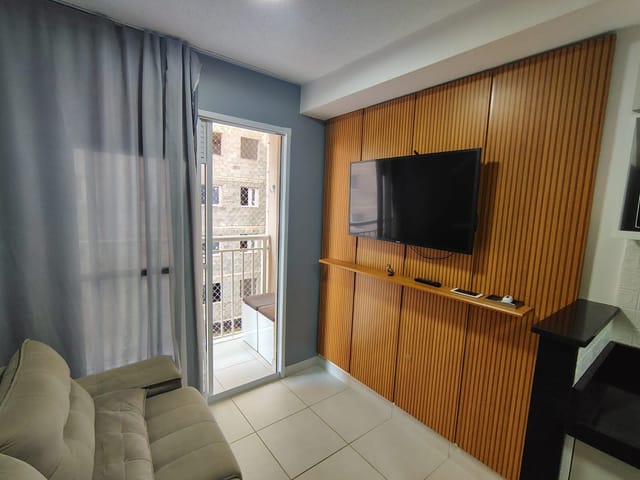 Foto do Apartamento - 🚀 More com Estilo e Praticidade! Studio de 28m² no Belém, Perto de Tudo e com Estrutura Completa! ✨ | Organização Imobiliária Açores