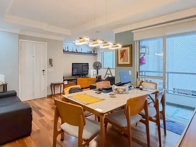 Apartamento com 120m² 3 quartos e 2 banheiros, para alugar, no bairro Jardim Vila Mariana em São Paulo