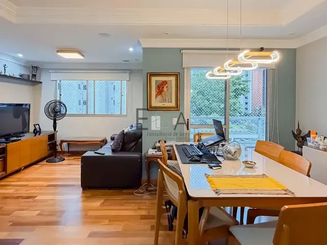 Apartamento com 120m² 3 quartos e 2 banheiros, para alugar, no bairro Jardim Vila Mariana em São Paulo