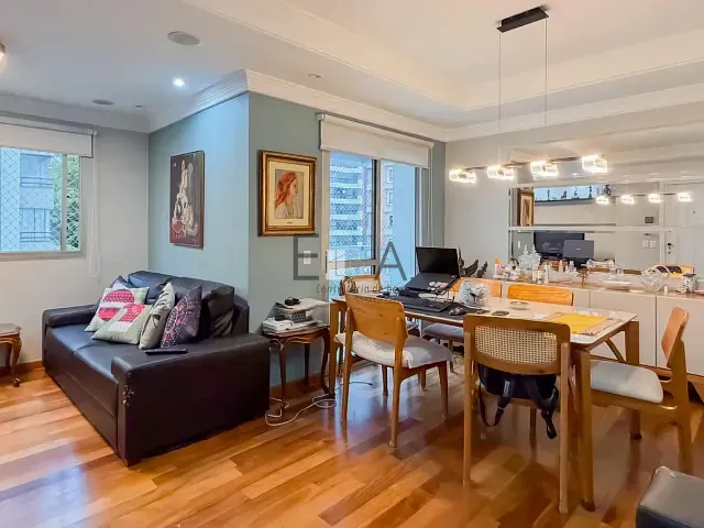 Apartamento com 120m² 3 quartos e 2 banheiros, para alugar, no bairro Jardim Vila Mariana em São Paulo