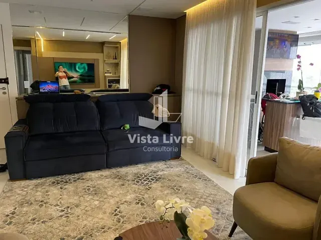 Apartamento com 136m² 3 quartos e 3 banheiros, à venda, no bairro Jurubatuba em São Paulo