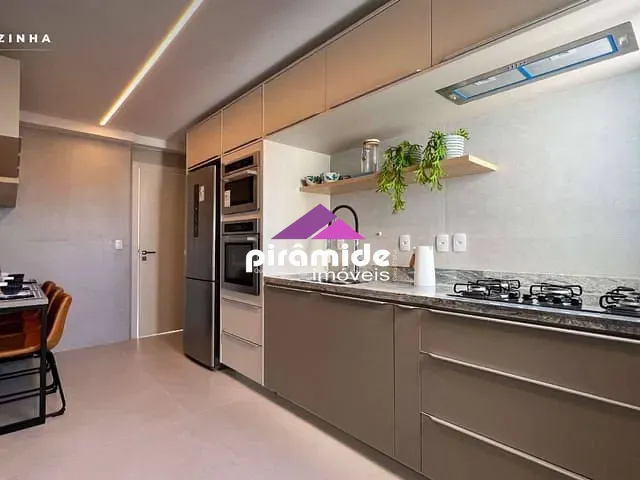 Apartamento com 158m² 3 quartos e 5 banheiros, à venda, no bairro Urbanova em São José dos Campos