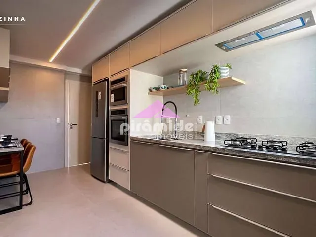 Apartamento com 158m² 3 quartos e 4 banheiros, à venda, no bairro Urbanova em São José dos Campos