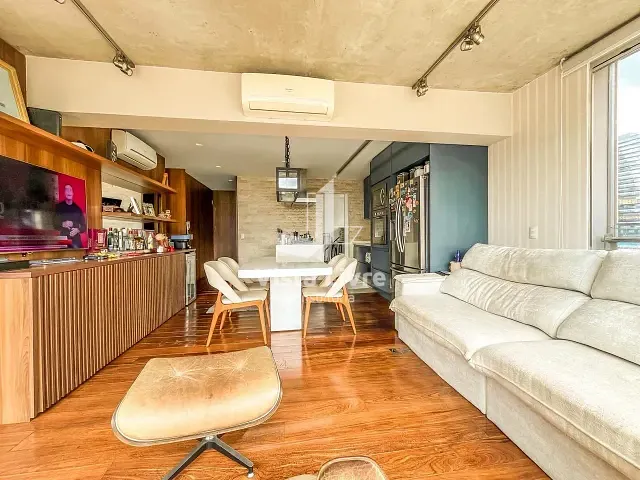 Apartamento com 92m² 1 quarto e 2 banheiros, à venda, no bairro Vila Nova Conceição em São Paulo