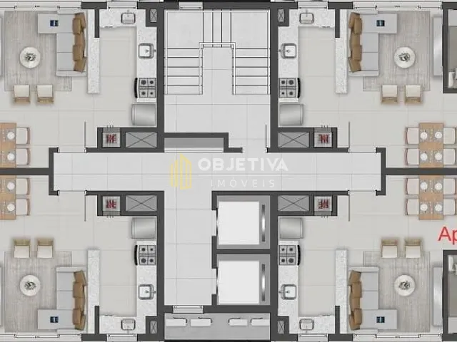 Apartamento 2 quartos e 3 banheiros, à venda, no bairro Petrópolis em Porto Alegre
