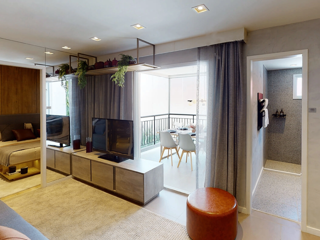 Foto do Apartamento - Localização, Conforto e Lazer no Max Belém ✨Apartamento de 39m² , A 300m do Metrô Belém, com Vaga e Sacada 🌤️ | Organização Imobiliária Açores