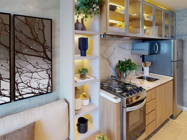 Foto do Apartamento - Localização, Conforto e Lazer no Max Belém ✨Apartamento de 39m² , A 300m do Metrô Belém, com Vaga e Sacada 🌤️ | Organização Imobiliária Açores