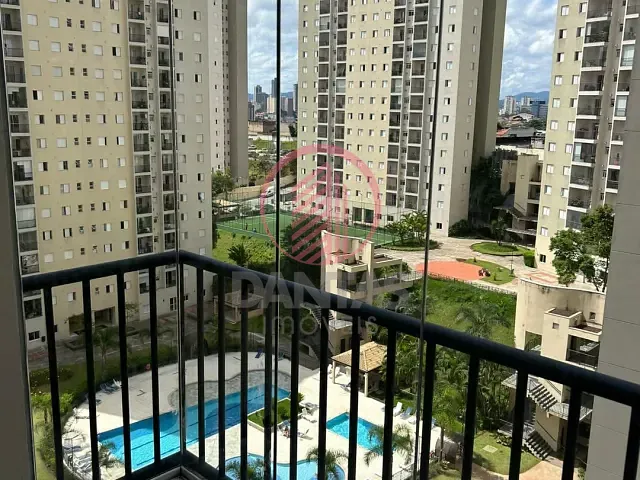 Apartamento com 74m² 3 quartos e 2 banheiros, para alugar, no bairro Umuarama em Osasco