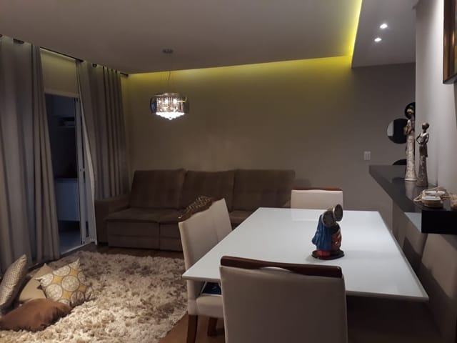 Apartamento 3 quartos e 2 banheiros, à venda, no bairro Jardim das Nações em Taubaté