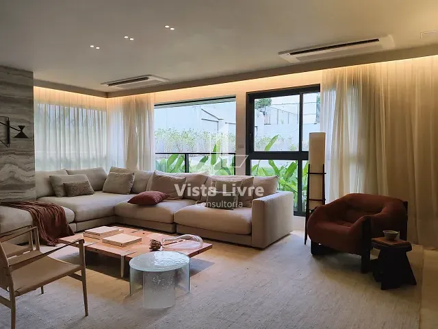 Apartamento com 158m² 3 quartos e 5 banheiros, à venda, no bairro Pinheiros em São Paulo