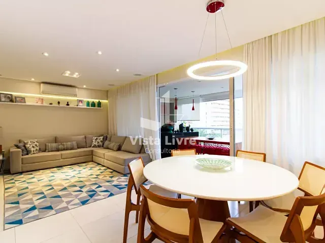 Apartamento com 134m² 4 quartos e 3 banheiros, à venda, no bairro Vila Romana em São Paulo