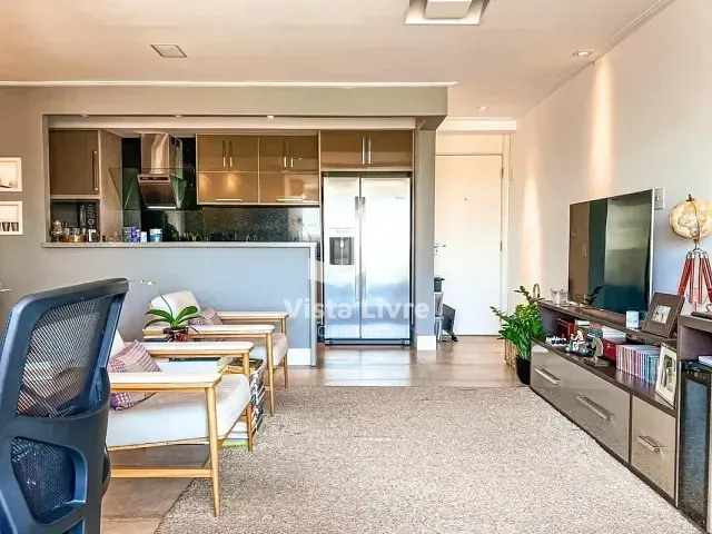 Apartamento com 72m² 1 quarto e 2 banheiros, à venda, no bairro Campo Belo em São Paulo