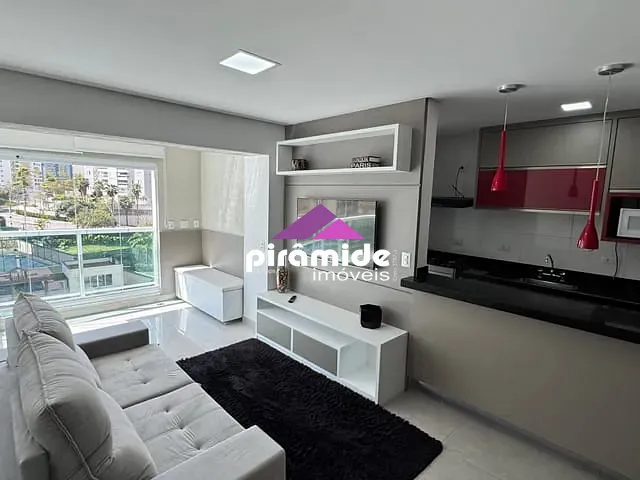 Apartamento com 56m² 1 quarto e 1 banheiro, à venda ou para alugar, no bairro Vila Ema em São José dos Campos