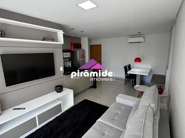 Apartamento com 56m² 1 quarto e 1 banheiro, à venda ou para alugar, no bairro Vila Ema em São José dos Campos