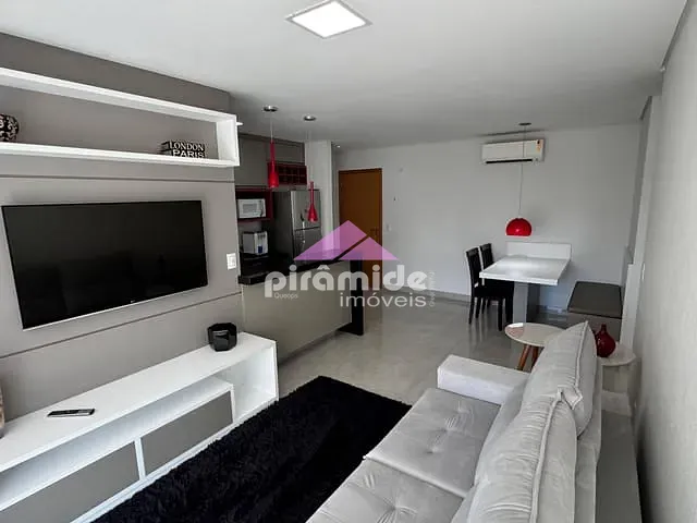 Apartamento com 56m² 1 quarto e 1 banheiro, à venda ou para alugar, no bairro Vila Ema em São José dos Campos