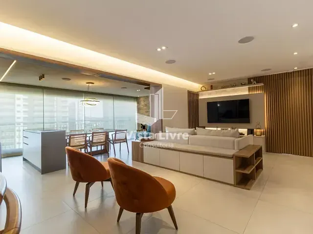 Apartamento com 136m² 3 quartos e 3 banheiros, à venda, no bairro Vila Anastácio em São Paulo