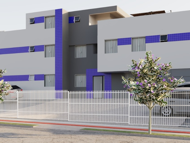Apartamento com 60m² 2 quartos e 1 banheiro, à venda, no bairro Parque Xangri-Lá em Contagem