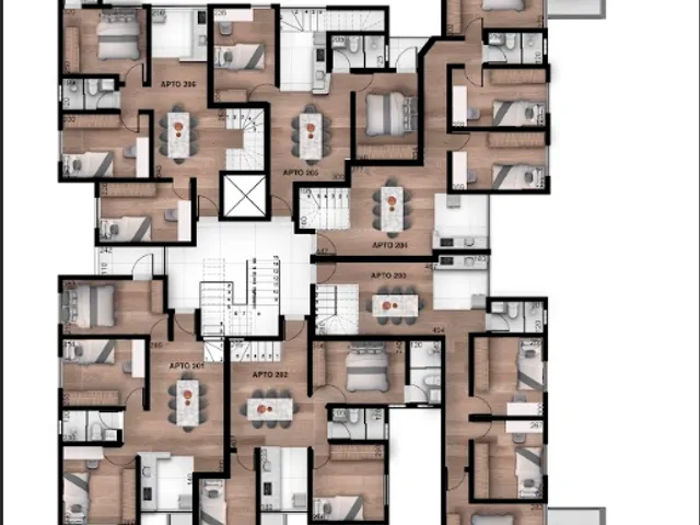 Apartamento com 60m² 2 quartos e 1 banheiro, à venda, no bairro Parque Xangri-Lá em Contagem