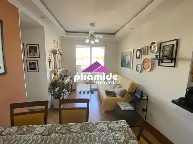 Apartamento com 89m² 3 quartos e 2 banheiros, à venda, no bairro Jardim Petrópolis em São José dos Campos