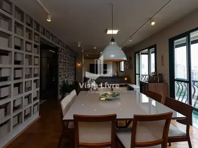 Apartamento com 158m² 3 quartos e 3 banheiros, à venda, no bairro Jardim Paulista em São Paulo
