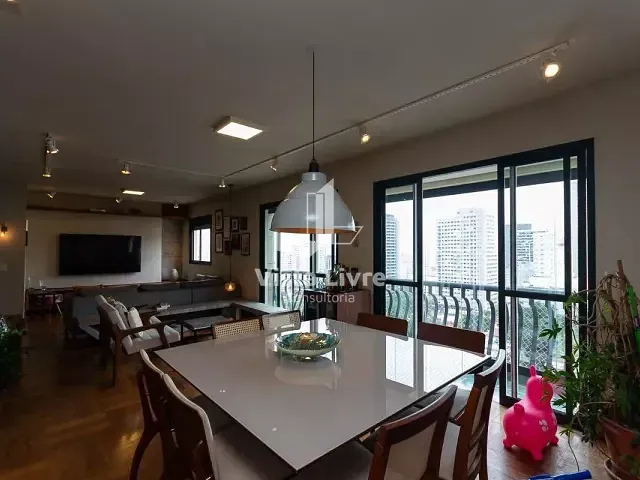 Apartamento com 158m² 3 quartos e 3 banheiros, à venda, no bairro Jardim Paulista em São Paulo