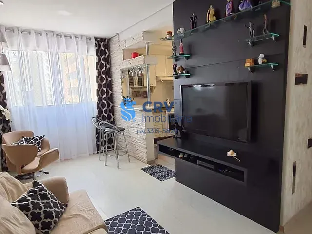 Apartamento com 56m² 1 quarto e 1 banheiro, à venda, no bairro Centro em Londrina