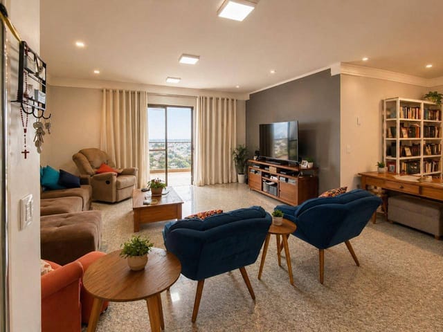 Apartamento 4 quartos e 5 banheiros, à venda, no bairro Santa Rosa em Cuiabá
