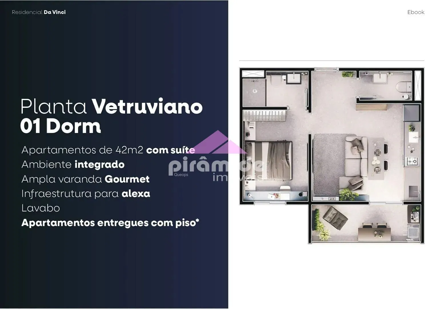 Apartamento, 1 quarto, 43 m² - Foto 5