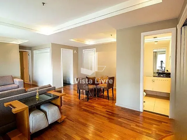 Apartamento com 118m² 2 quartos e 3 banheiros, à venda, no bairro Vila Nova Conceição em São Paulo