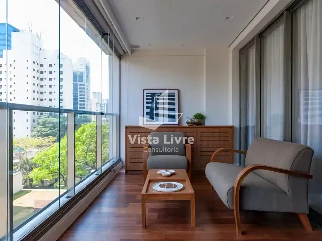 Apartamento com 62m² 1 quarto e 2 banheiros, à venda, no bairro Itaim Bibi em São Paulo