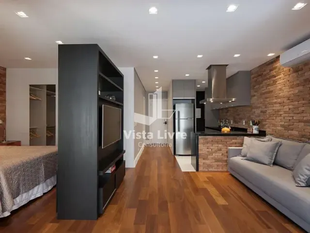Apartamento com 62m² 1 quarto e 2 banheiros, à venda, no bairro Itaim Bibi em São Paulo