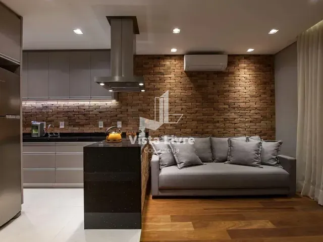 Apartamento com 62m² 1 quarto e 2 banheiros, à venda, no bairro Itaim Bibi em São Paulo