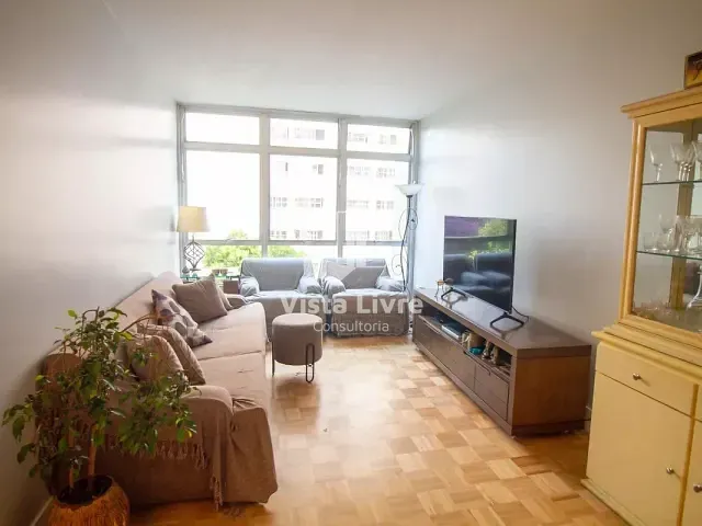 Apartamento com 107m² 3 quartos e 2 banheiros, à venda, no bairro Brooklin Paulista em São Paulo